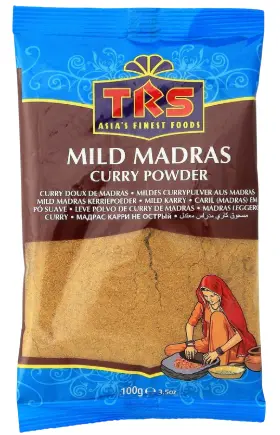 Madras Curry Pwd Mild 100g