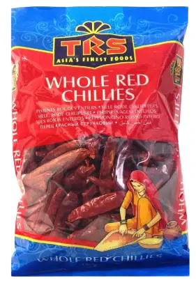 Chilies Whole Red long Kashmiri 150g